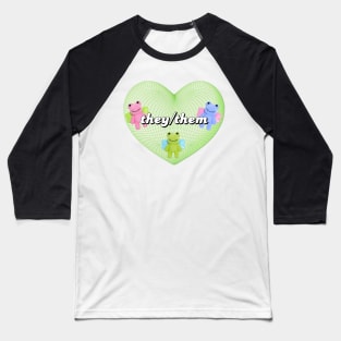 they/them pronouns Baseball T-Shirt